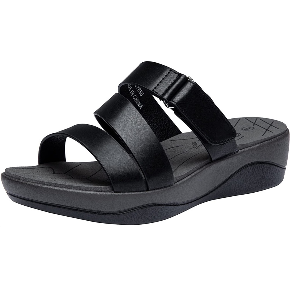 Jeossy Platform Slide Sandals